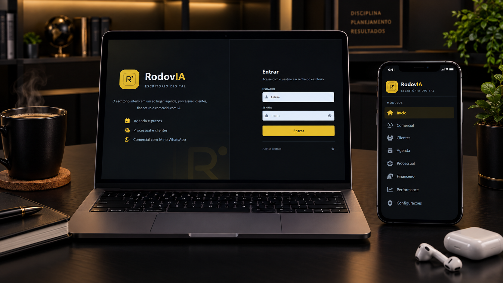 Mockup Sistema Rodovia